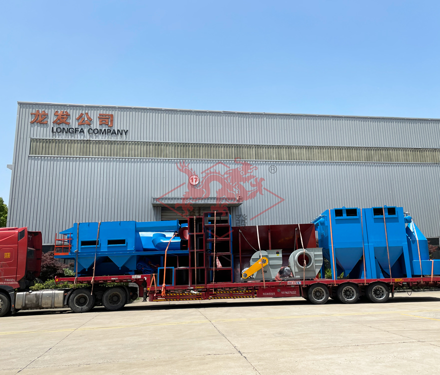 Q2532-12辊道通过式抛丸清理机