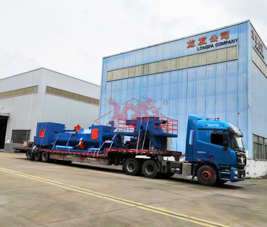 Q6910-4辊道通过式抛丸清理机